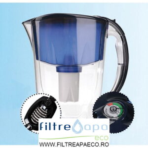 Cana de filtrare cu cartus Aquaphor A5, model Prestige, Albastru