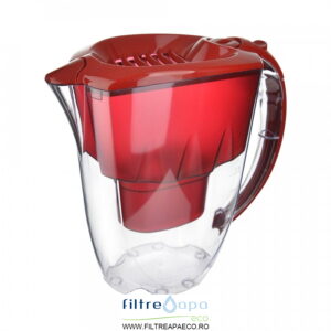 Cana de filtrare cu cartus Aquaphor, model Amethyst Maxfor+, Visiniu